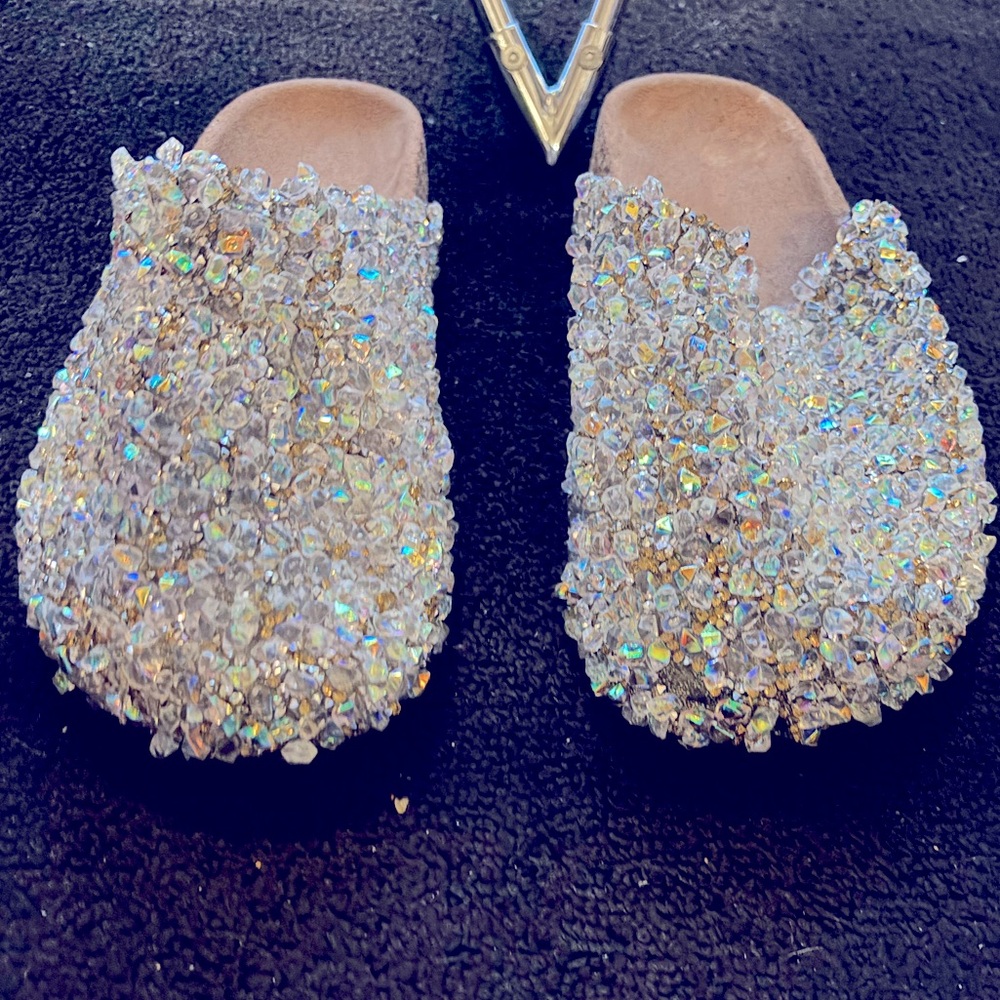 Sparkle Slides similar to birkenstock